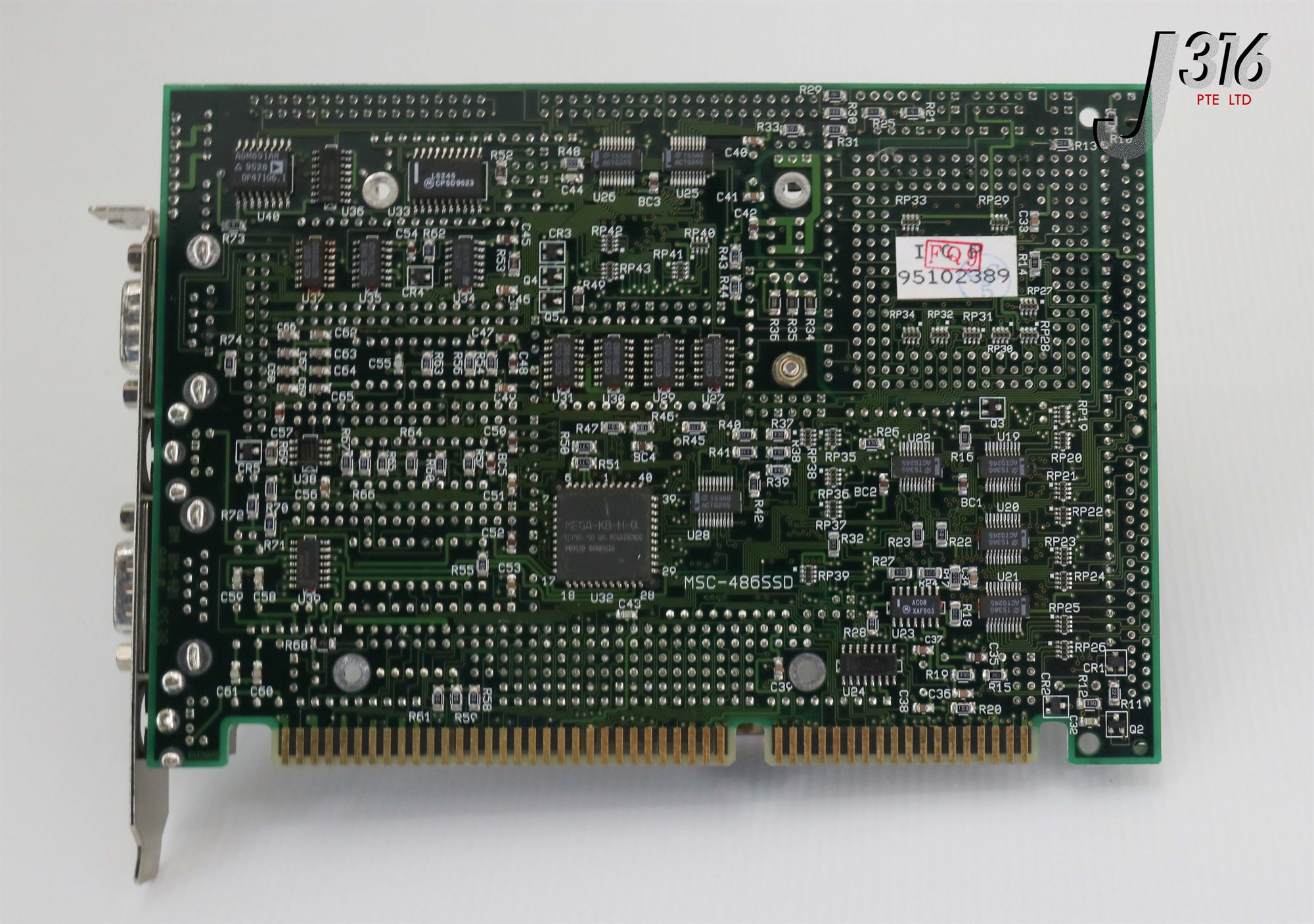 25096 MITAC PCB, INDUSTRIAL COMPUTER MOTHERBOARD MSC-486SSD | eBay